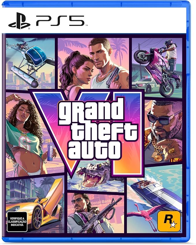 Capa de Grand Theft Auto VI para PS5